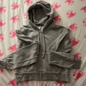 Grey cropped sip up